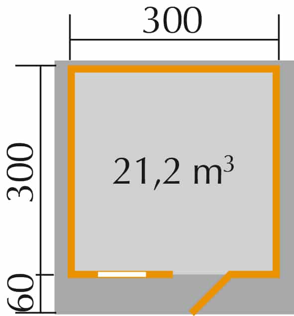 Faház alapozási mérete