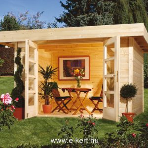 Faház lapostetős egyedi kivitel