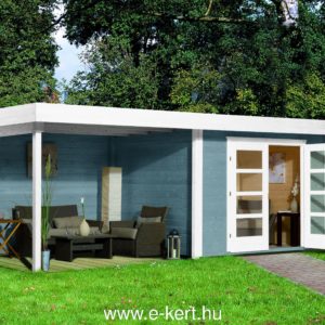 Prémium faház építés terasszal