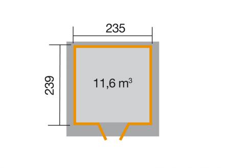 Weka szerszámtároló 226 alap mérete
