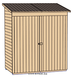 Szerszámtároló Weka kerti tárolószekrény - Image 6