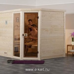 Cubilis sarok finn szauna Finn szaunakabin Weka Cubilis 195x245cm