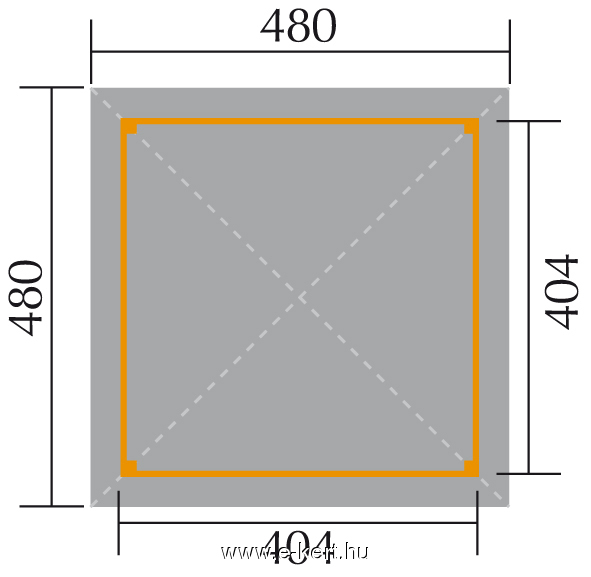 Kerti pavilon Weka szaletli 651.48 árnyékolás - Image 5