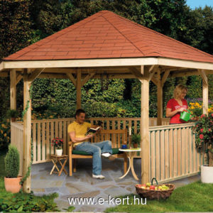 Pavilon építés Weka szaletli