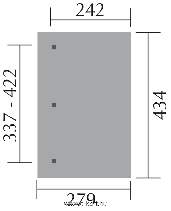 Terasz előtető mérete 672.2843