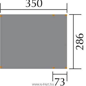 Játszótéri hinta csúszdával