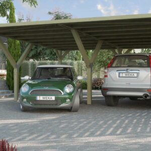 Autóbeálló nyitott garázs Carport