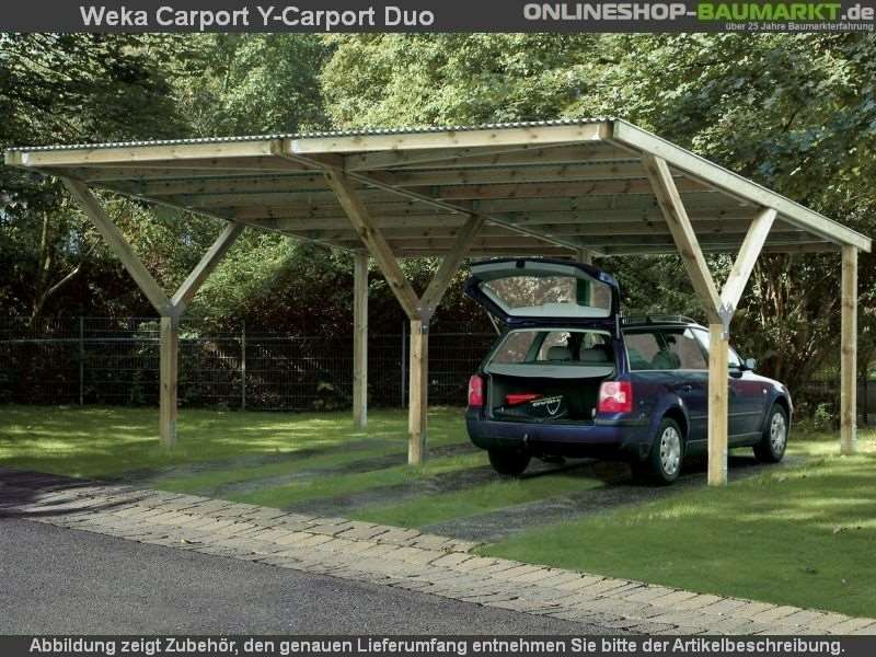 Nyitott garázs építés több autó számára is