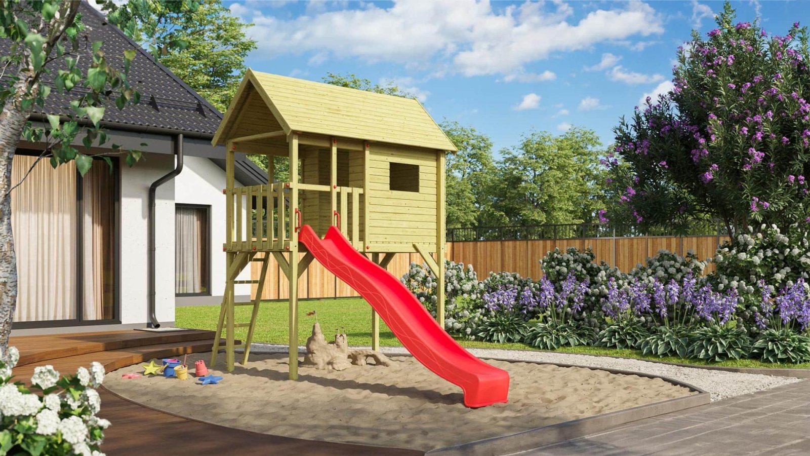 Gyerek játszótér Weka játszóház 815