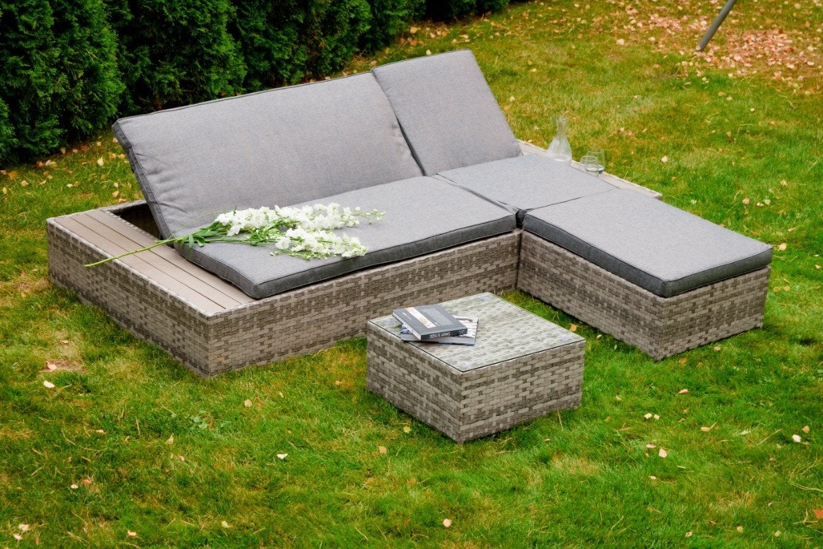 Rattan napozóágy Diabolico