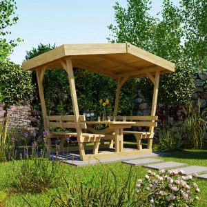 Kerti pavilon Weka 662