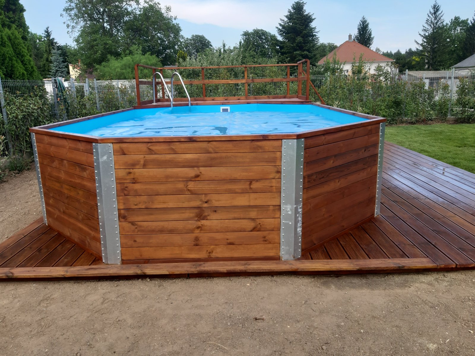 Medence felszín feletti Málta Weka pool - Image 15