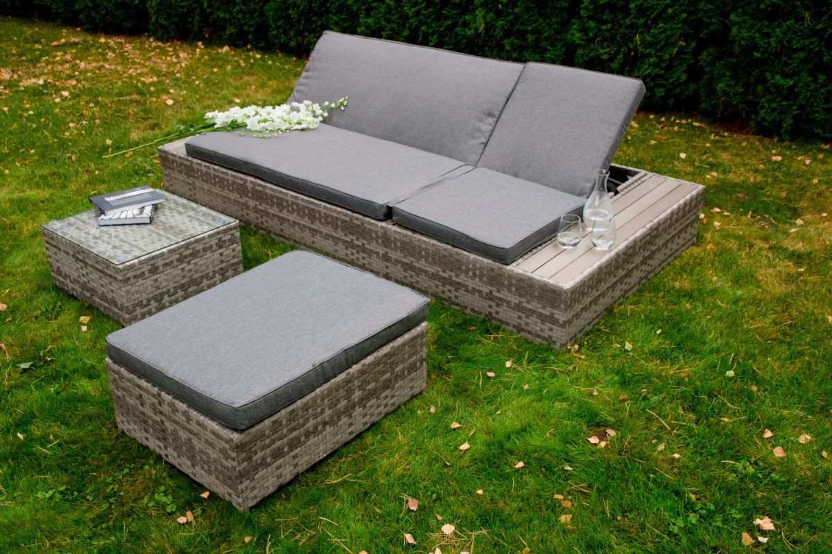 Rattan napozóágy Diabolico - Image 7