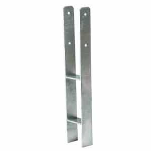 H-vas betonozható pillértartó