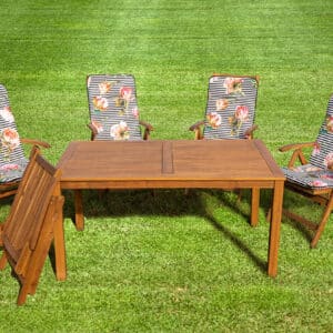 Fa kerti bútor Solaris párnákkal B129