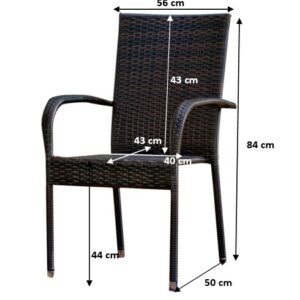 Sottile rattan szék