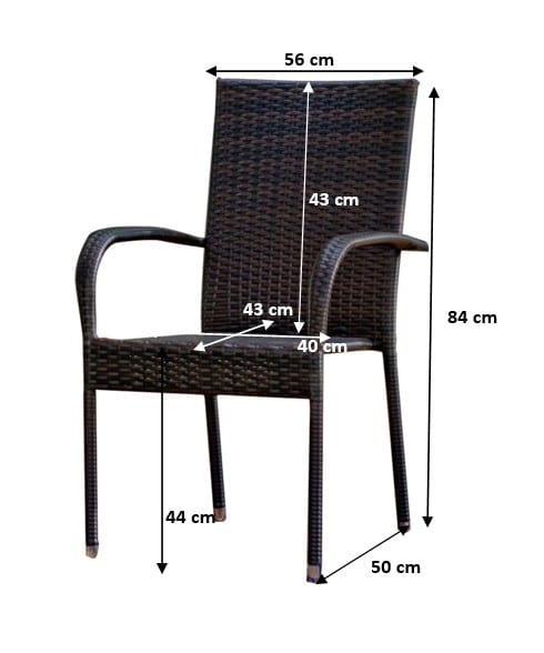 Sottile rattan szék