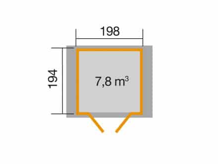 Szerszámtároló faház 316 - Image 8