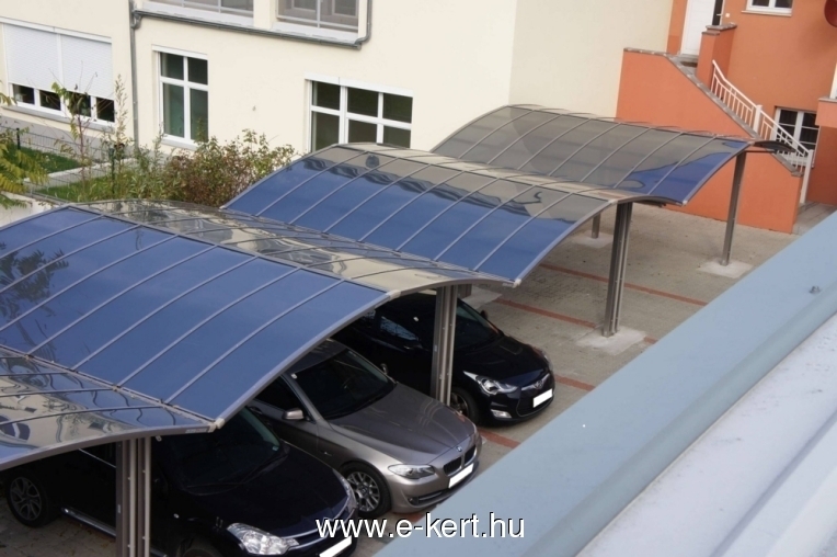 Garázstető dupla nyitott garázs pf60 - Image 3