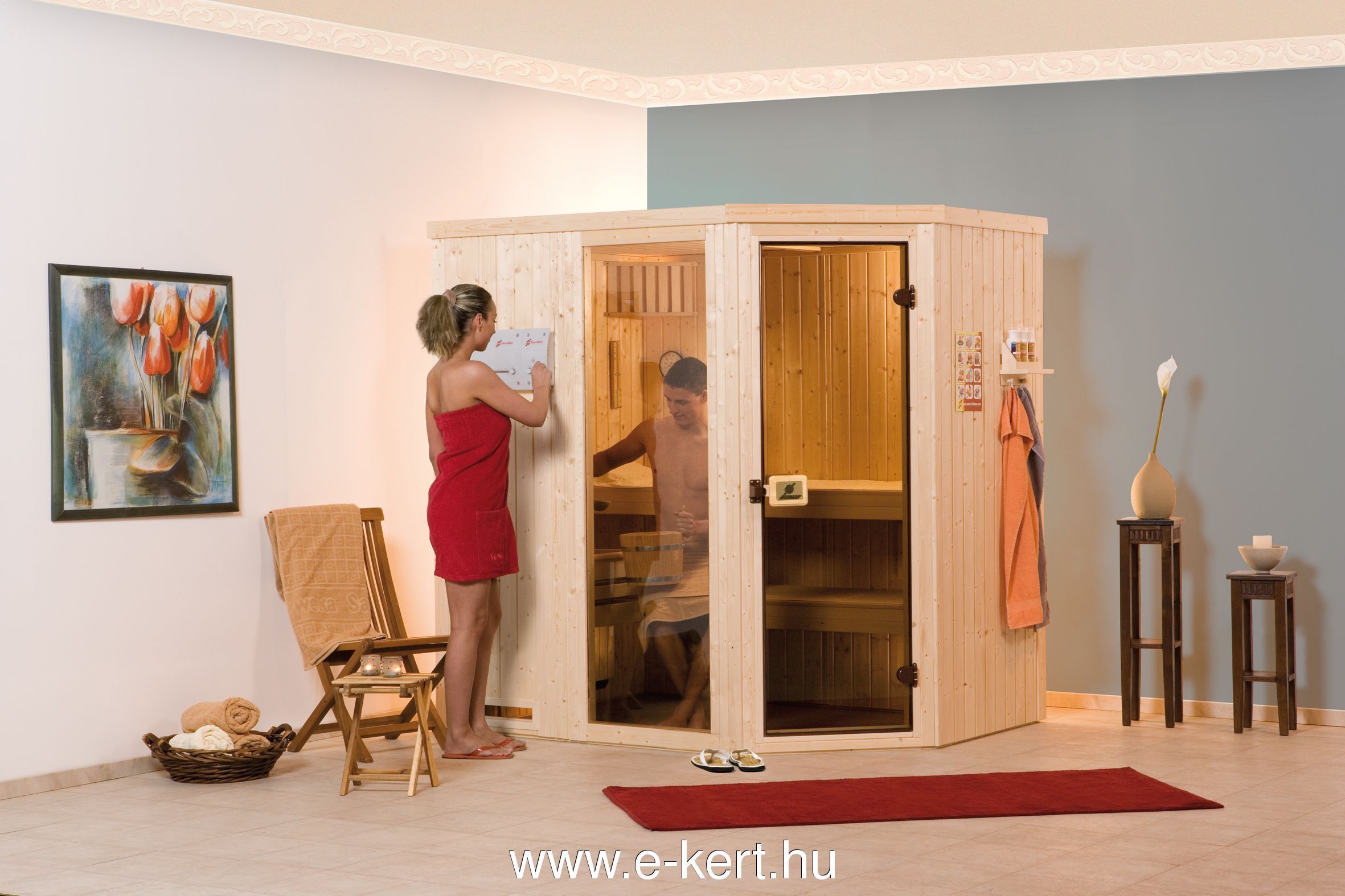 Finn szauna Weka Varberg szaunakályha nélkül - Image 7