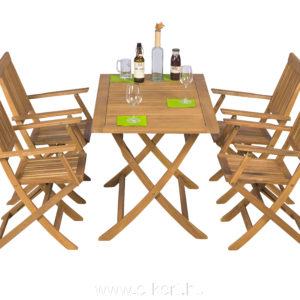 Kerti bútor akácia keményfából Marco