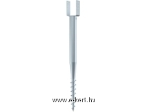 Talajcsavar pillérek rögzítéséhez tönkalapozás