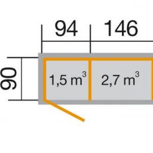 Fatárolók szerszámtároló faházak a Wekától