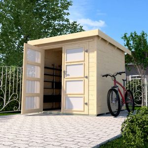 Szerszámtároló faház építés Weka 321