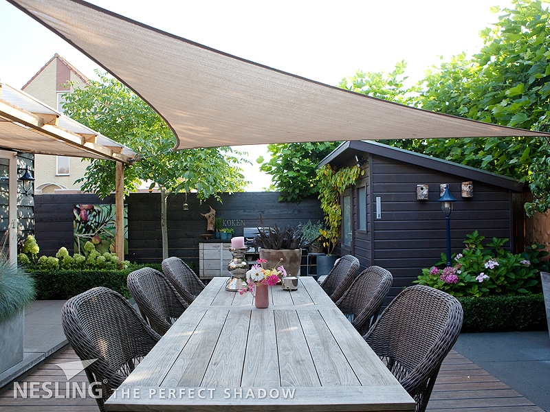 Napvitorla árnyékoló háromszögű napvédelem - Image 2