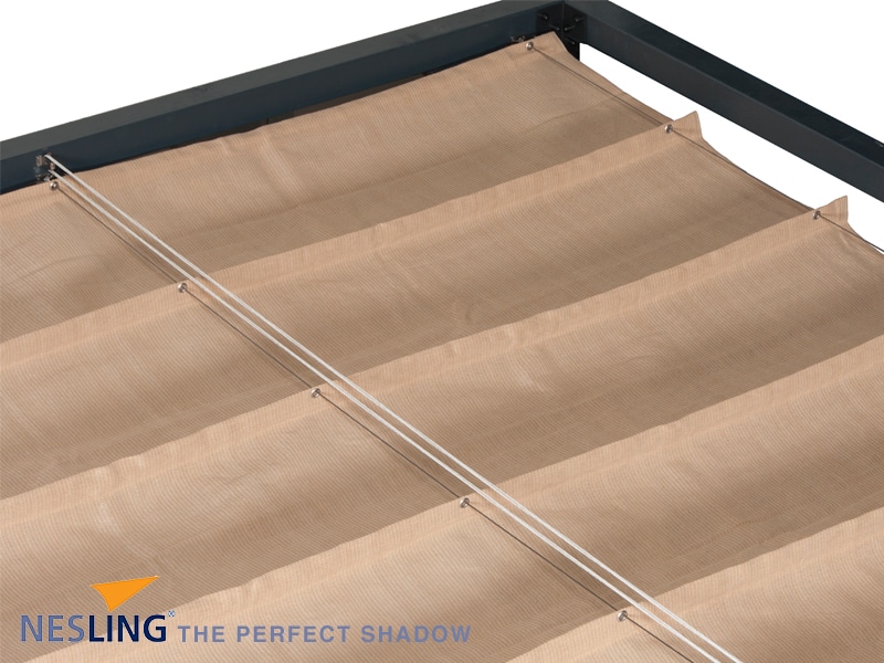 Elhúzható pergola árnyékoló 370x500cm terasz napvédelem - Image 10
