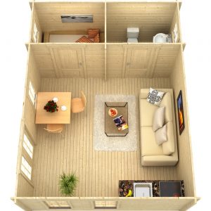 Faház belső Bern 2.