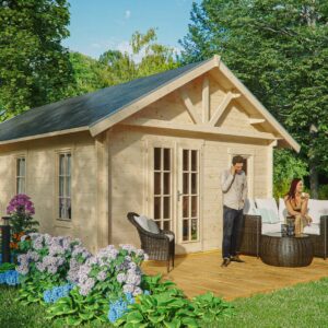 Hétvégi faház Bern4 gerendaház