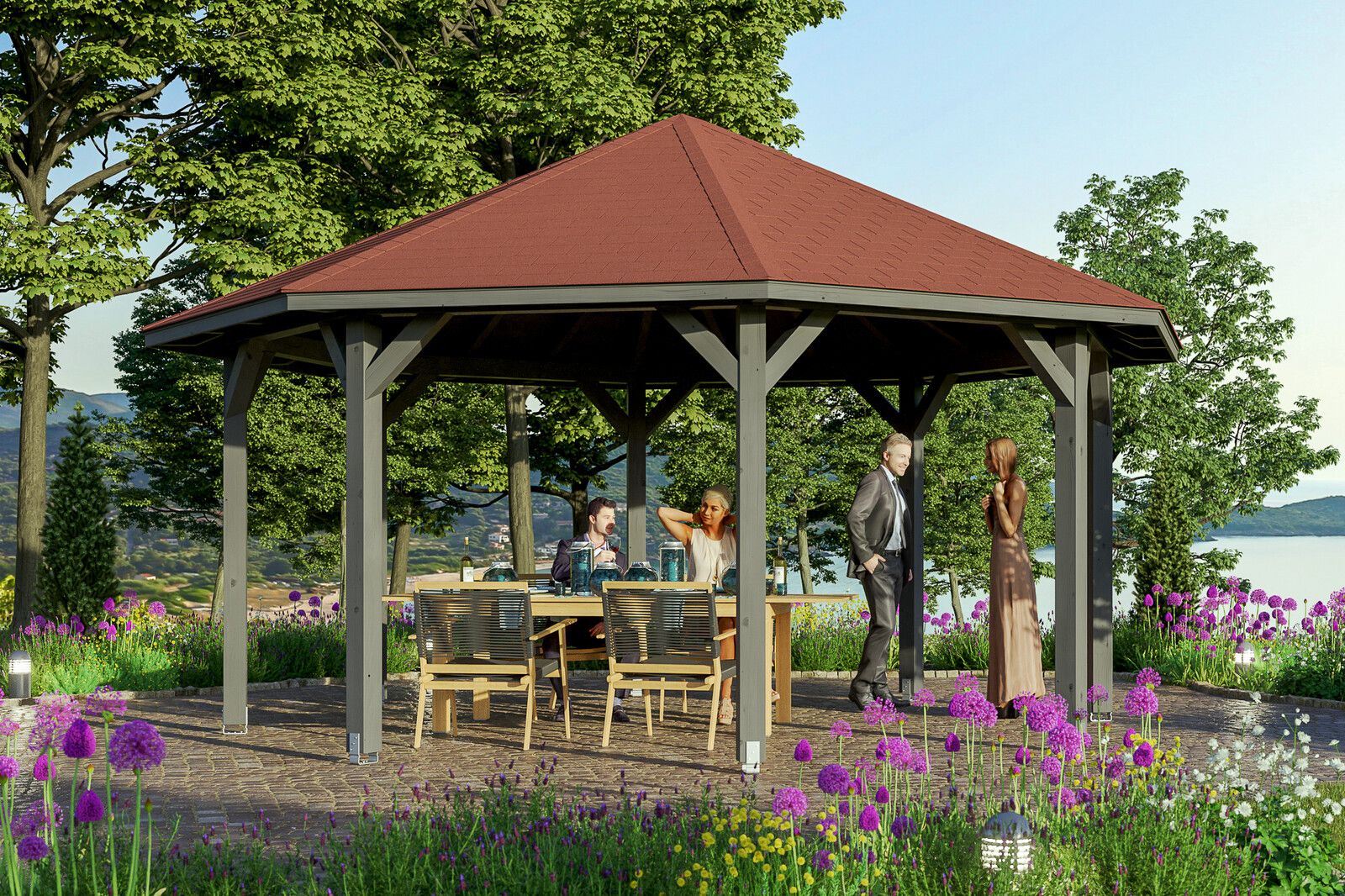 Nyolcszögletű pavilon Nice