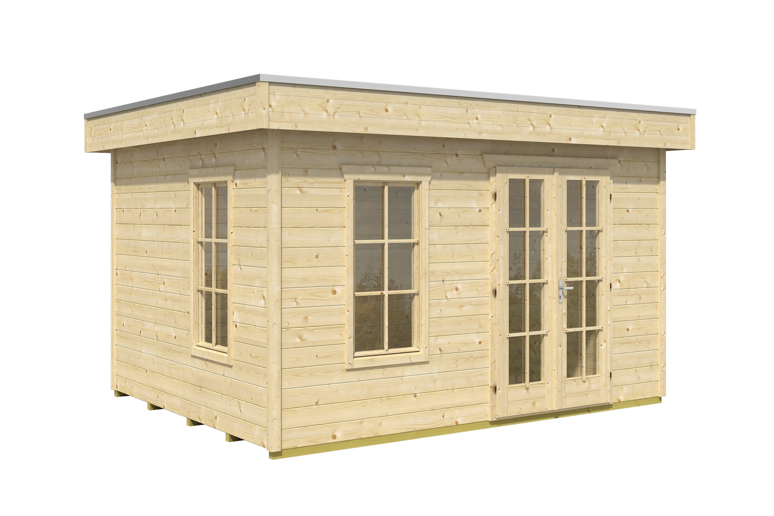 Minőségi szerszámtároló faház tetőfedéssel együtt