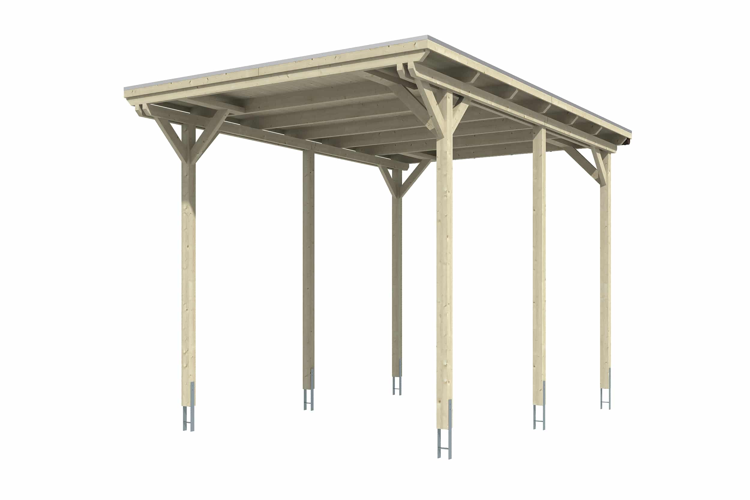 Lakókocsi garázs extra magas kivitel