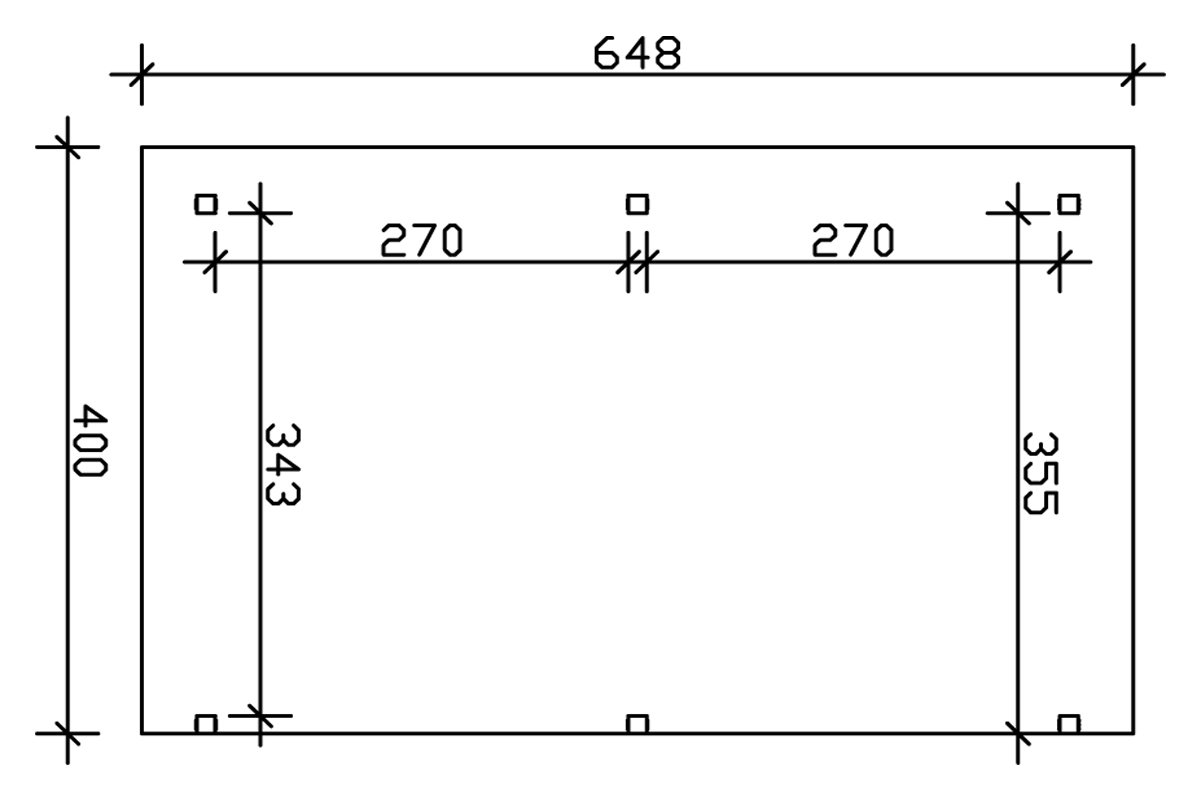 Terasztető autóbeálló Siena garázstető - Image 2