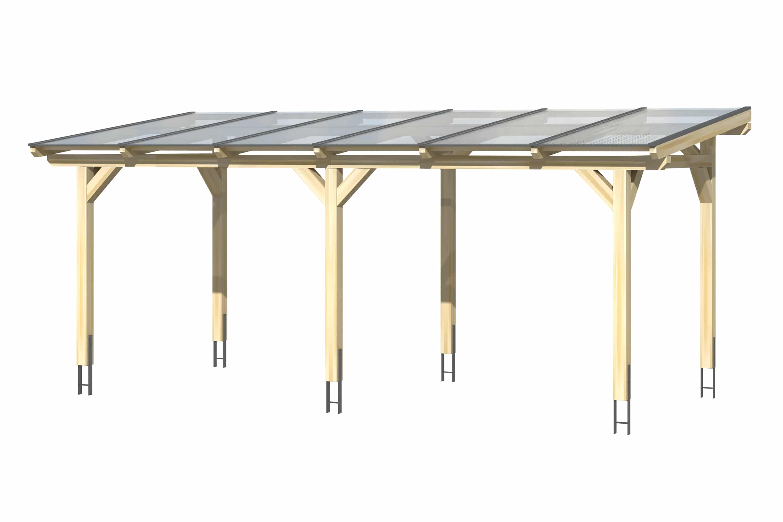 Terasz tető szabadon álló kivitel 201/1