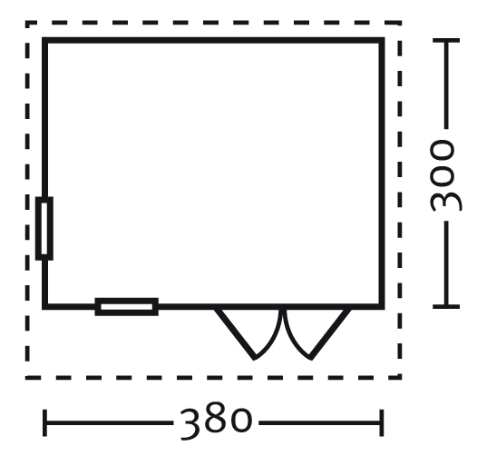 Breda faház alapozási mérete
