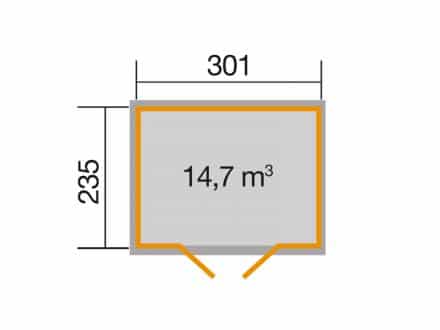 Weka faház alapozási mérete 218/2