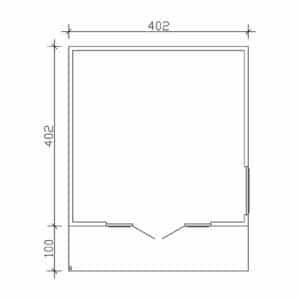 Faház alapozási műszaki rajz Tokio 4