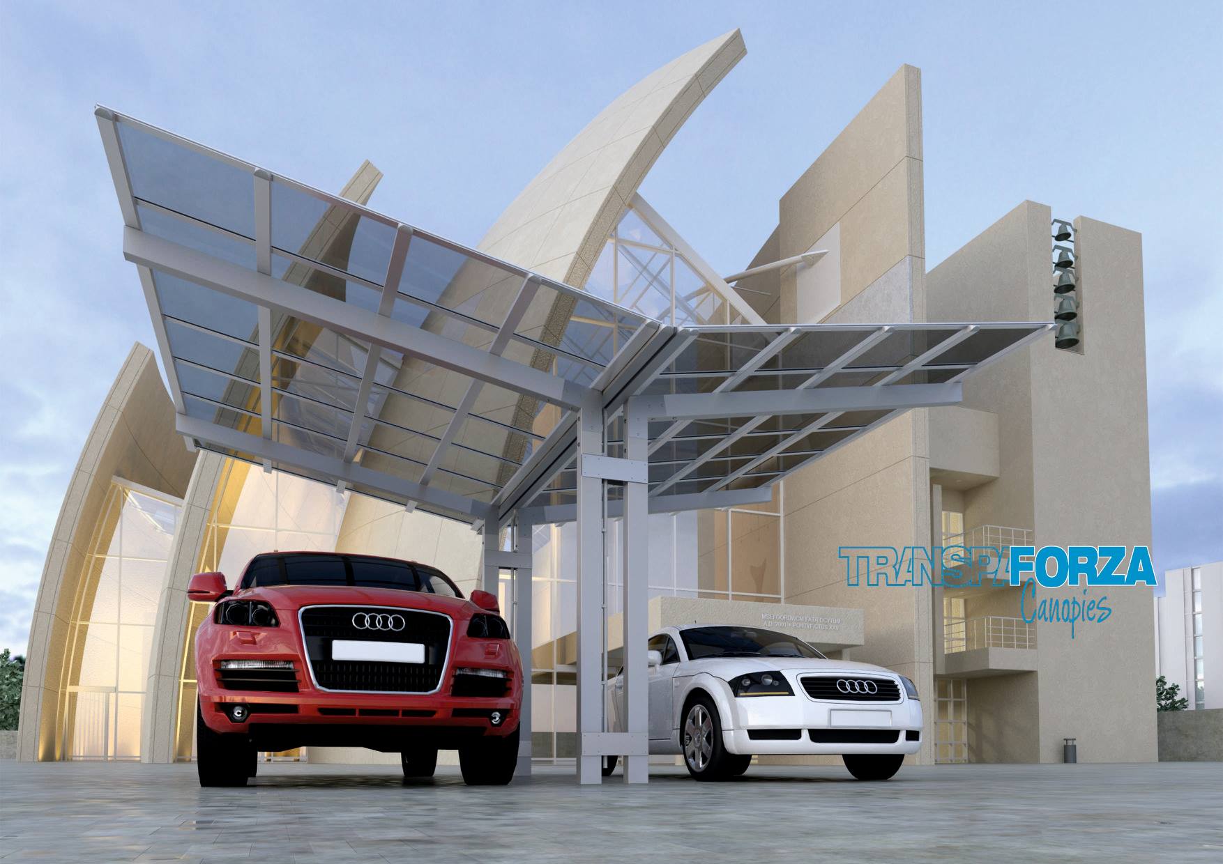 Alumínium garázs TF-P2-Y Carport