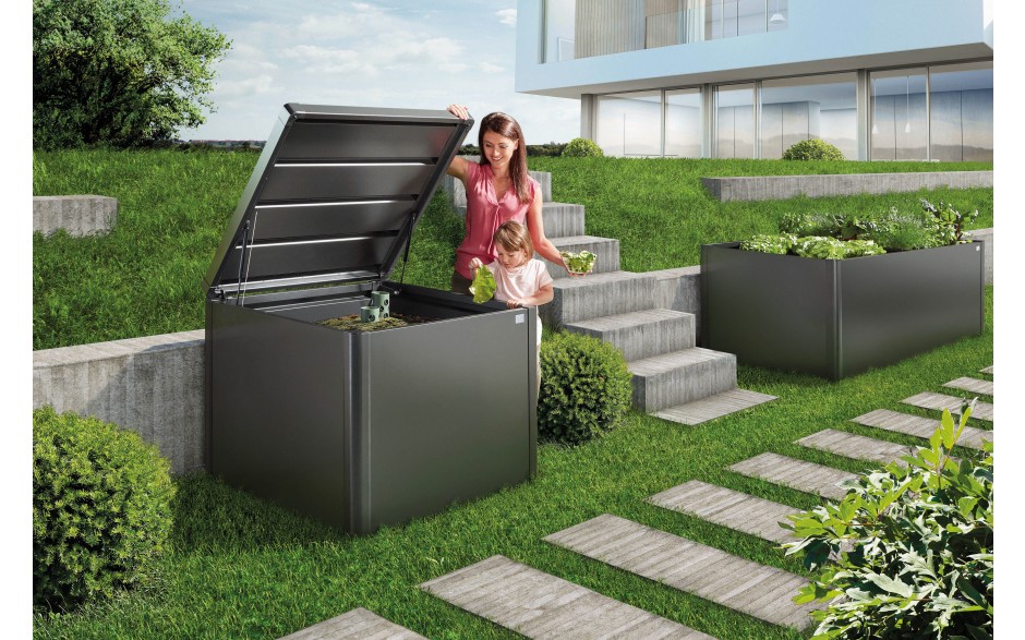 Komposztáló láda fém komposztláda MonAmi