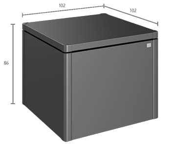Komposztló láda fém komposztláda MonAmi