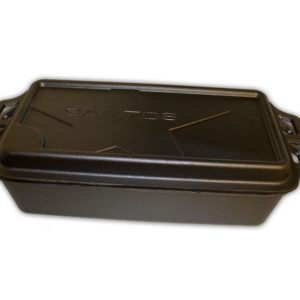 Santos fedeles öntöttvas edény szögletes