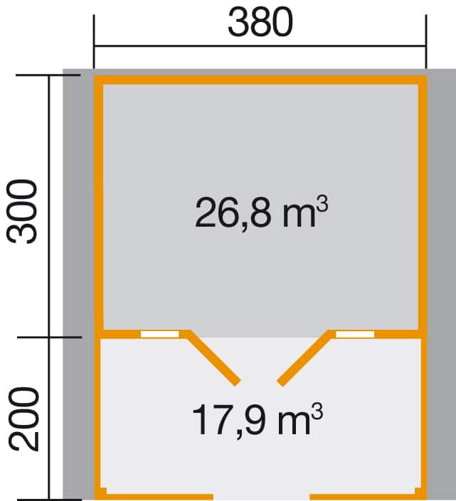Weka faház alaprajz 137.3830.44
