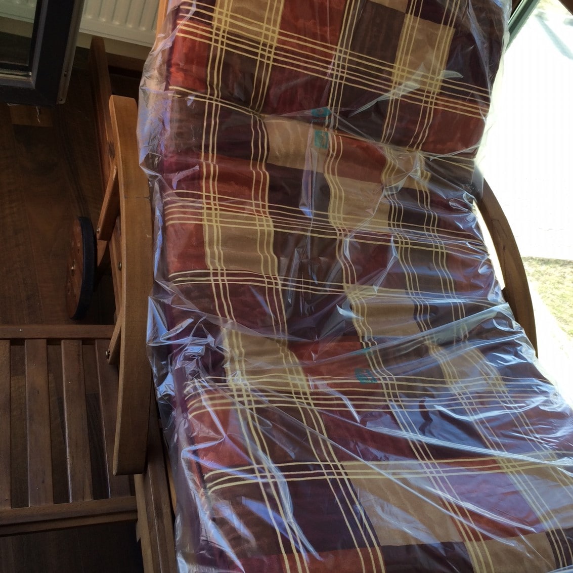 kerti bútor, napozóágy párna