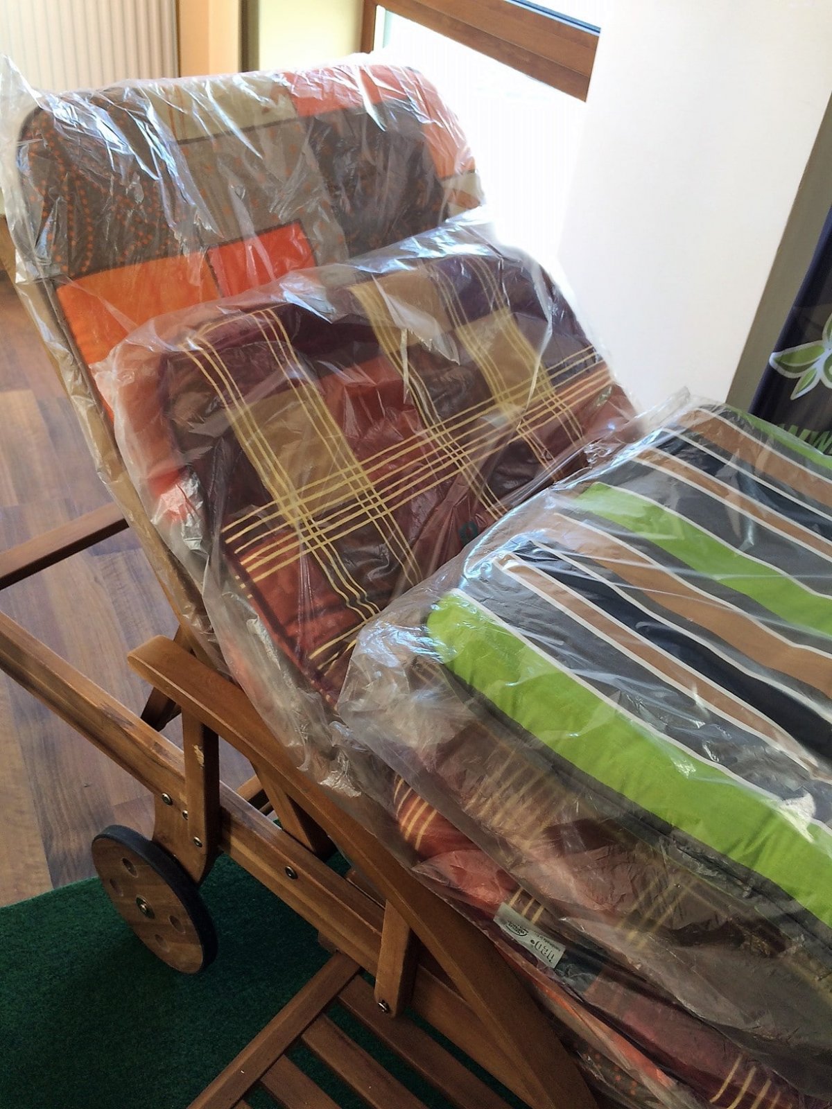 kerti bútor, napozóágy párna