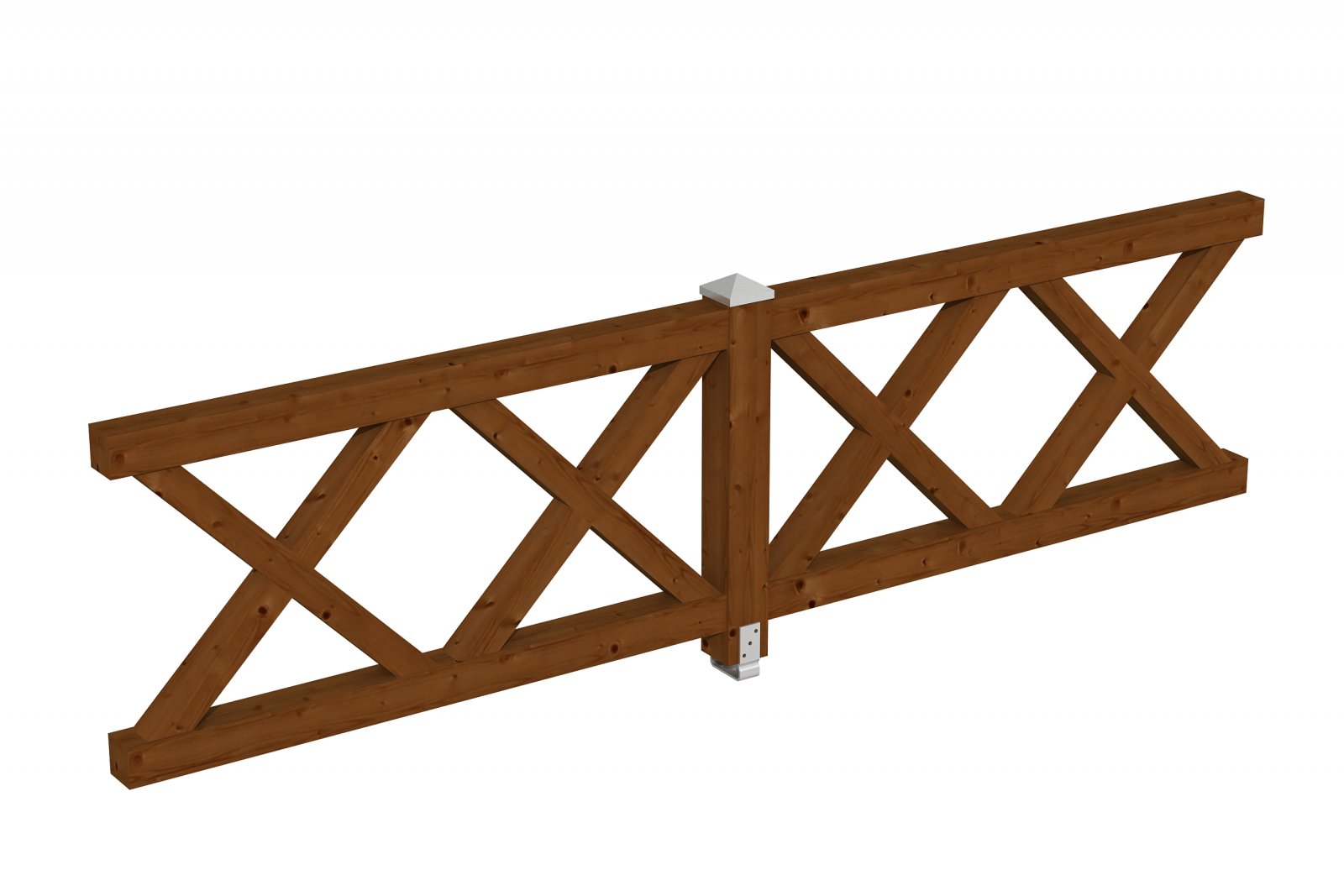 Korlát X-kivitel pavilonhoz