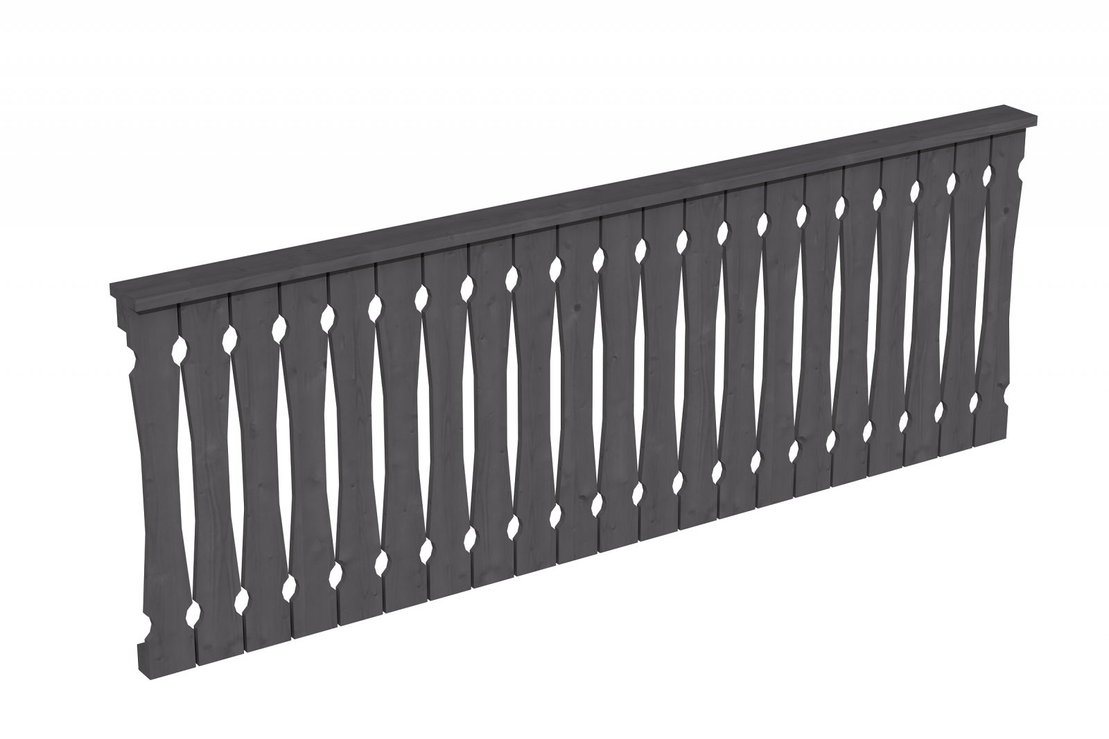 Korlátelem I-kivitel pavilonhoz