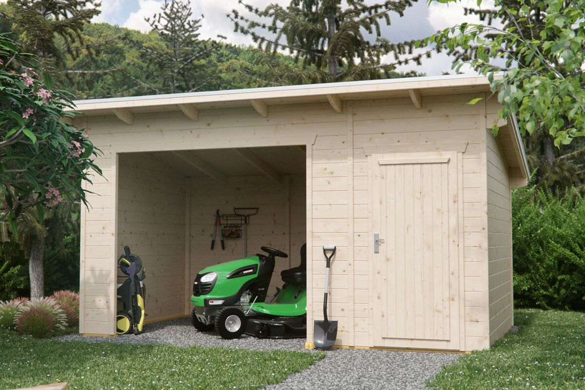 Fatároló szerszámos faház Knut